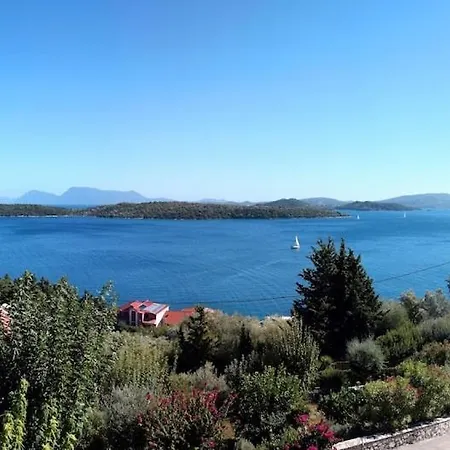 Melias, Luxurious With Superb View Of The Islands, 400 M From The Sea 빌라 *