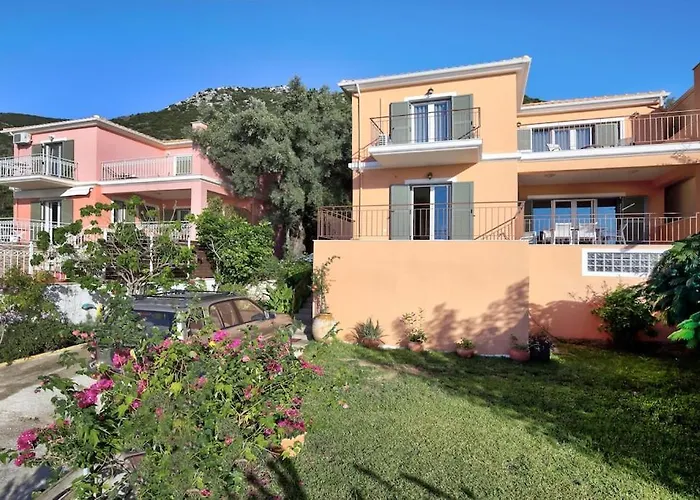 Melias, Luxurious With Superb View Of The Islands, 400 M From The Sea Villa