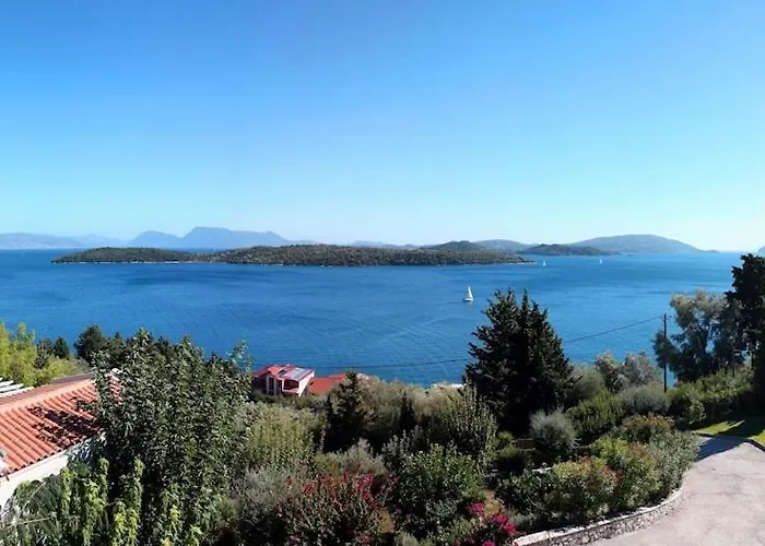 Melias, Luxurious With Superb View Of The Islands, 400 M From The Sea Vila *